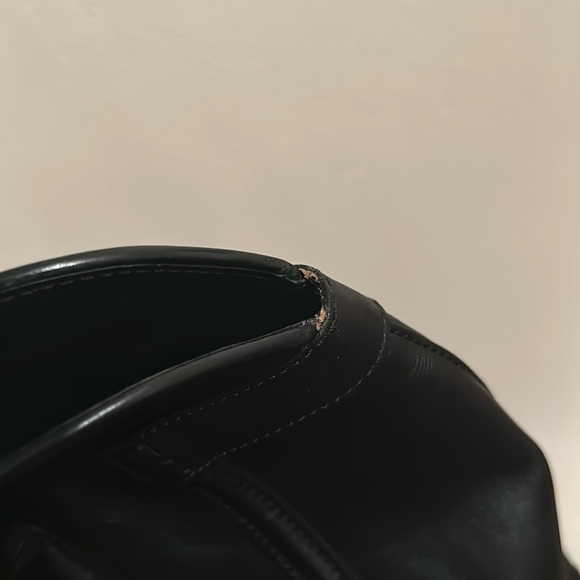 Authentic Tod’s Black Leather Weekender Shoulder Bag With Dust bag Vintage - Picture 11 of 11